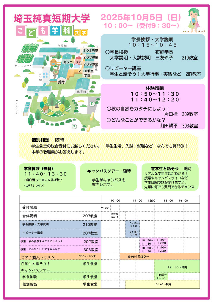 第13回 オープンキャンパス